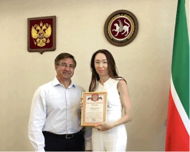 "Новому веку" выразили благодарность от главы Роспотребнадзора  за работу на Казанском марафоне